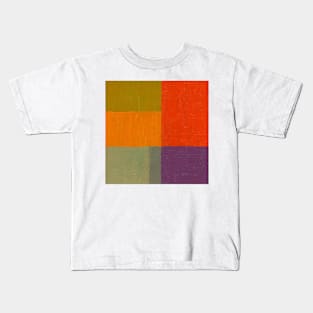 Red and Green Abstract Kids T-Shirt